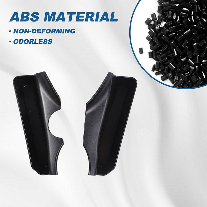 For Fiat 500 2016-2025 Car Centre Console Water Cup Holder Side Storage Box Organizer Tray Multi-Function Mobile Phone Tray