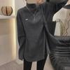 German Velvet Women's Long-Sleeve Turtleneck Top - Medium-Length, 2024 Spring/Autumn Winter Style