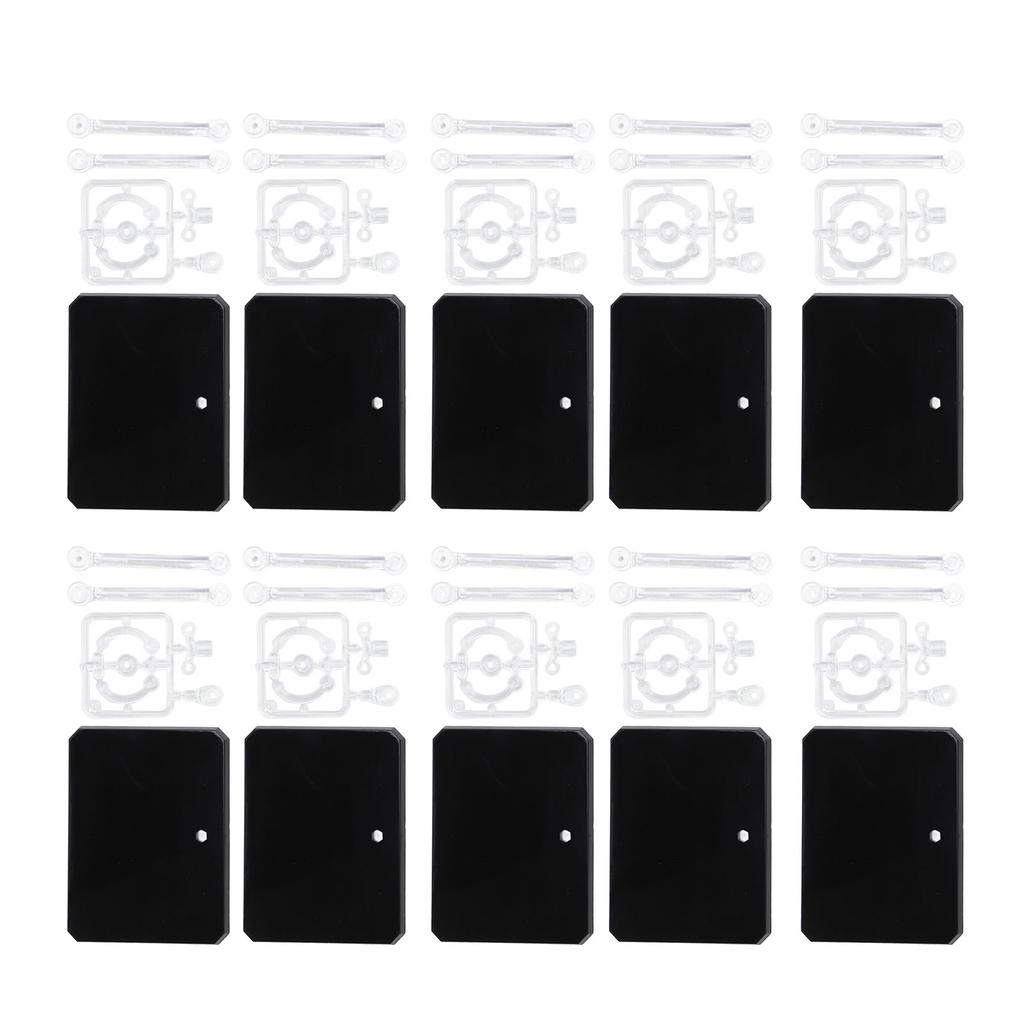 10Pcs Set Assembly Action Figure Display Holder Base Doll Model Support Stand with Accessories for