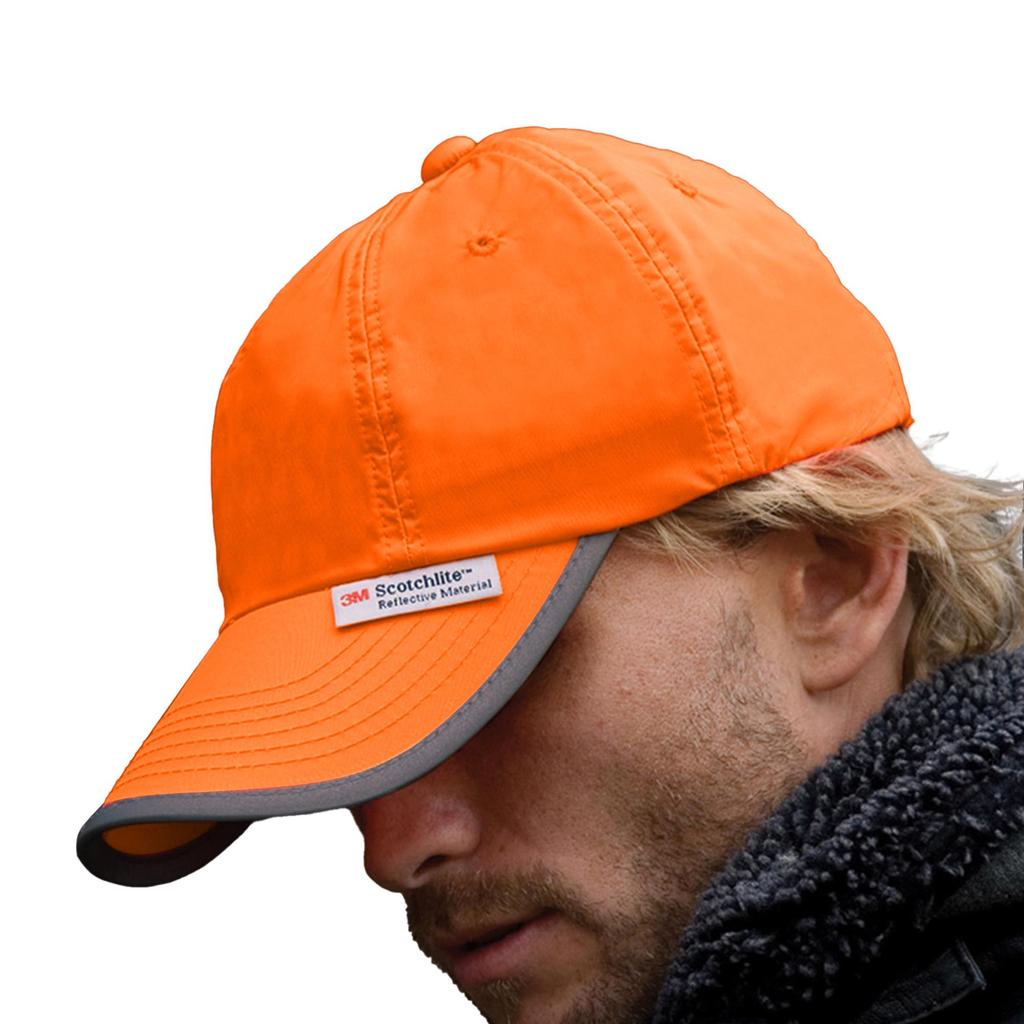Result Unisex High-Vis Baseball Cap (3M)