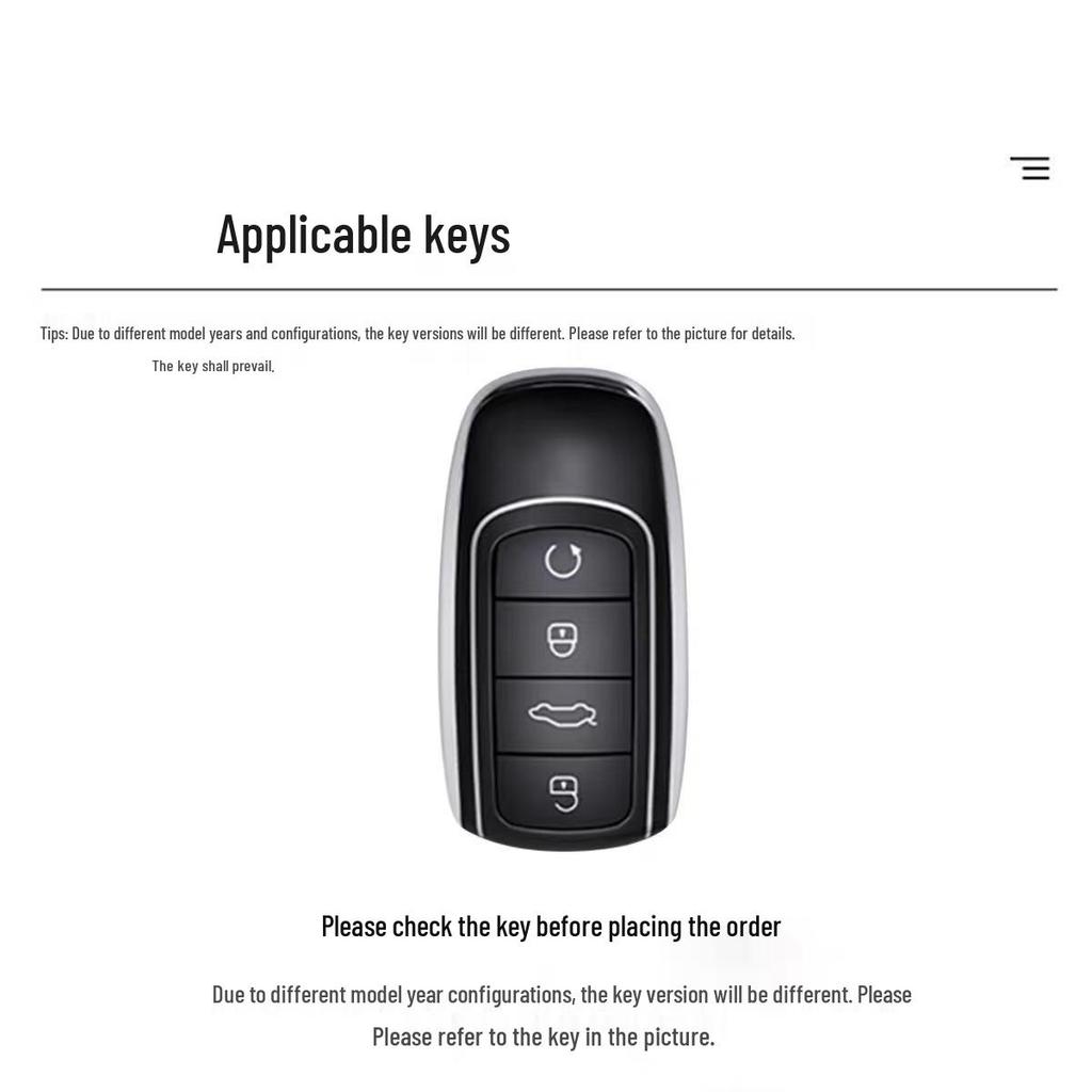 Chery Tiggo Key Cover: Compatible with Tiggo 8L/8PRO/9CDM/7PLUS/5x, Arrizo 8, Exploration 06 Models.