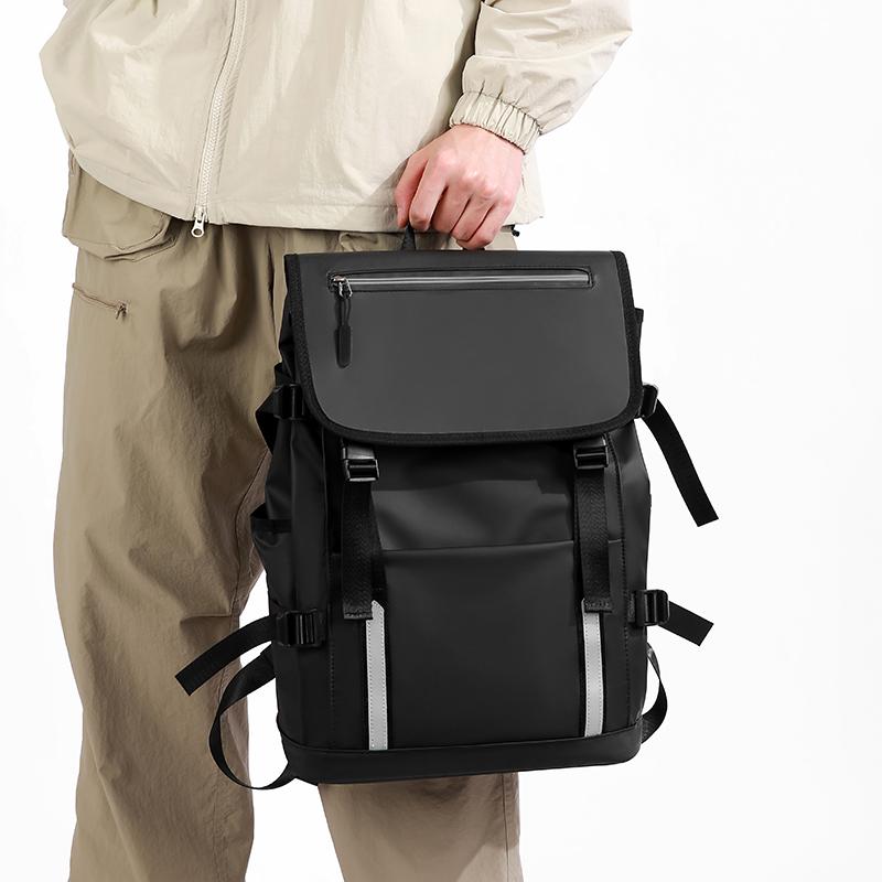 Men's Large Capacity Backpack Student Schoolbag Computer Backpack