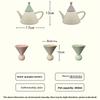 Porcelain Afternoon Tea Set for Home Cafe Style Includes Teapot Cups Tray Nordic Ceramic Coffeeware Gift
