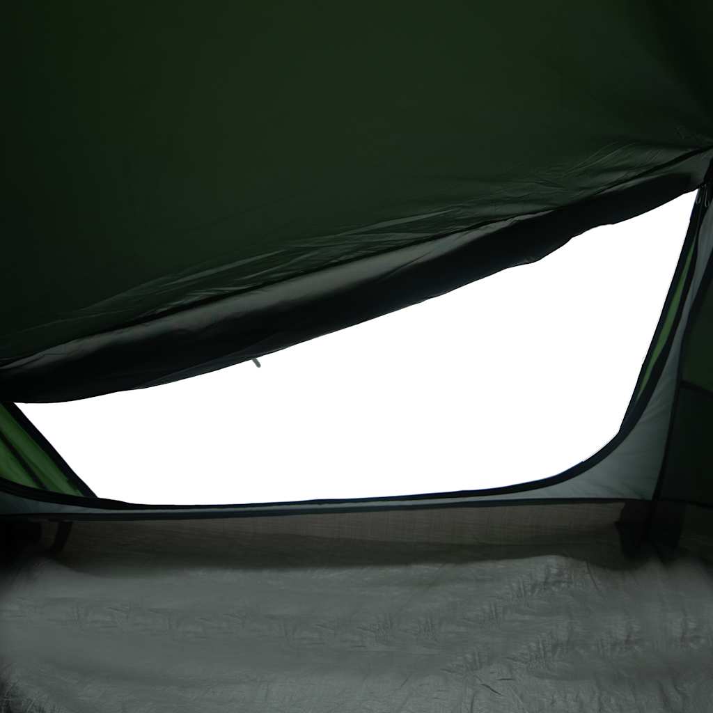 1 Person Tunnel Tent Green Waterproof