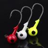 Luminous Soft Bait Jig Head Fishing Hook Grub Worm Lure