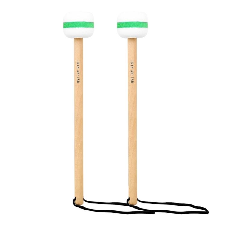 Professional Drumsticks Ergonomic Handle Drum Sticks Felt and Wood Texture Suitable for Stage Performances and Practice