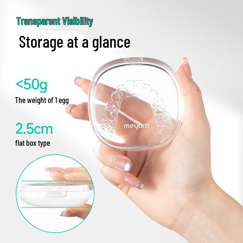 meyarn Dental Retainer & Aligner Storage Case