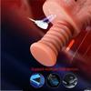 Silikon Handheld Elektrischer Dildo Wasserdicht Teleskopisch Schwingmodi Fernbedienung Saugfuß Autoheizung Erwachsenenspielzeug für Frauen
