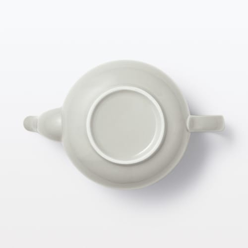 MUJI MUJI Everyday Teapot Gray Beige 700mL with Strainer 83444389