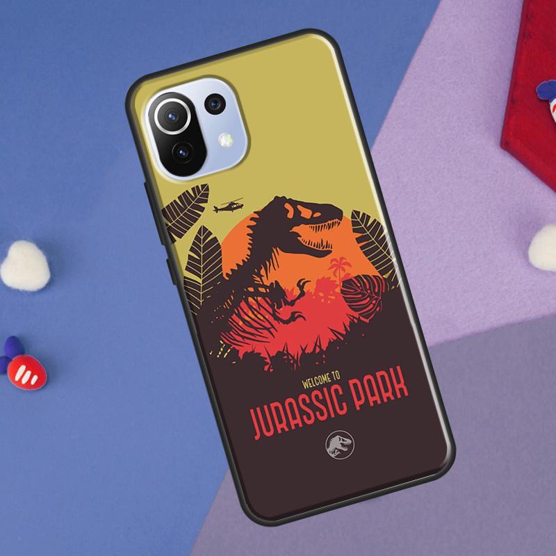 Dinosaur World Jurassic Park Case For POCO X5 X3 F5 Pro F3 F4 X4 GT M5s C40 Cover For Xiaomi 13 12 Lite 11T 12T Pro 12X