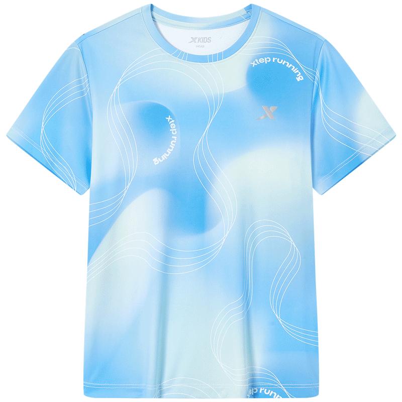 Tebu Boys' Quick-Dry Short-Sleeve T-Shirt