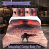 Personalized 3Pcs Bedding SetAttack On Titan Custom Text Duvet Cover Pillowcase Set Bedroom Gift