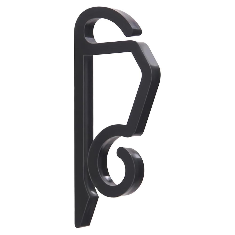 

20-120PCS Light String Clip Hook Outdoor Weatherproof Led Cable String Rope S-Shaped Clip Hooks For Christmas Holiday Decor Clip 20pcs чёрный