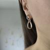 Silver Earrings with Cubic Zirkonia (2193470)
