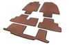 Rugs (3 Rows, EVA, Brown) for Infiniti QX60 2022-