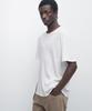 Masimodutti Linen Blend Short Sleeve T-Shirt