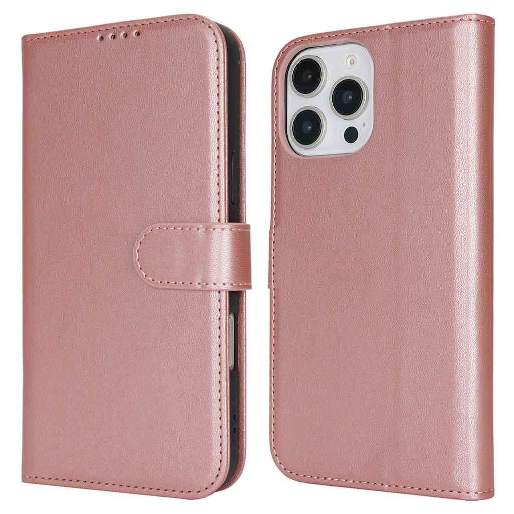 For iPhone 16 Pro Max Stand Case Shockproof Leather Wallet Phone Cover