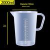 Plastic Measuring Cup with Scale for Kitchen, Baking, and Milk Tea Shops