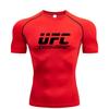 T-shirt Respect The Fight Men's Short Sleeve Ultimate Fighting Championship Training Tops