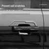 Jetour Zongheng G700 Black Rearview Mirror Covers & Bumper Tail Light Frames, Fog Light Black Warrior Exterior Mods.