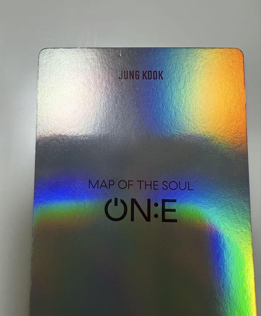 [USED] BTS MOS ON:E Acrylic Poster Frame Trading Card Jungkook Jungkook