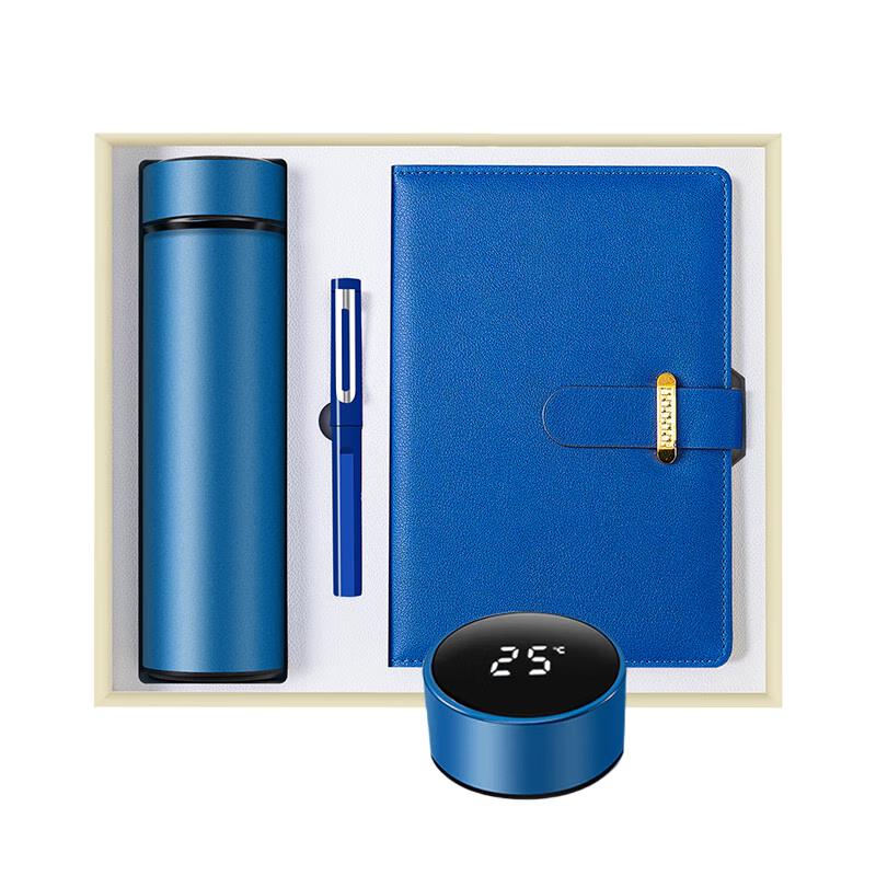 Zhimei Huanqiu Business Gift Set: A5 Notebook, Pen & Thermos Mug