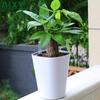 Plastic Plant Pot Self Watering Flower Pot Multifunctional Water-Absorbing Flowerpot with Drainage Holes for Home Garden Supplie