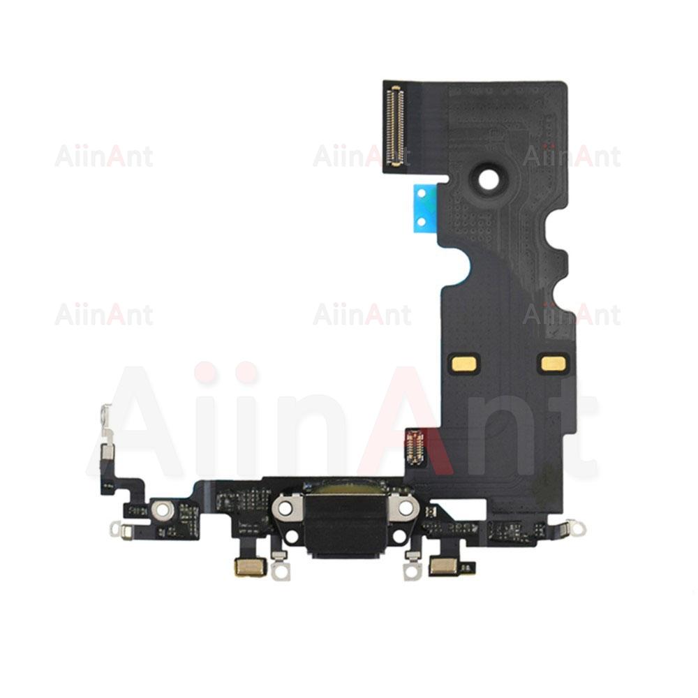 AiinAnt Dock USB Mic Board Charger Connector Fast Charging Port Flex Cable For iPhone 5s 6 6s Plus SE 2 3 2020 2026 Phone Parts