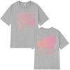 T-shirt Harajuku ADDISON RAE 20252026 Tour Grafica Vintage T-shirt Moda Estetica Top Casual Larghi Manica Corta Unisex