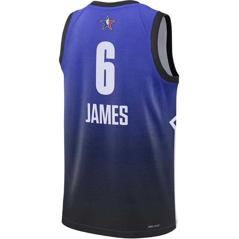 New JORDAN Nba All Star Lebron James 2023 Dri FIT Jersey DX6326-511