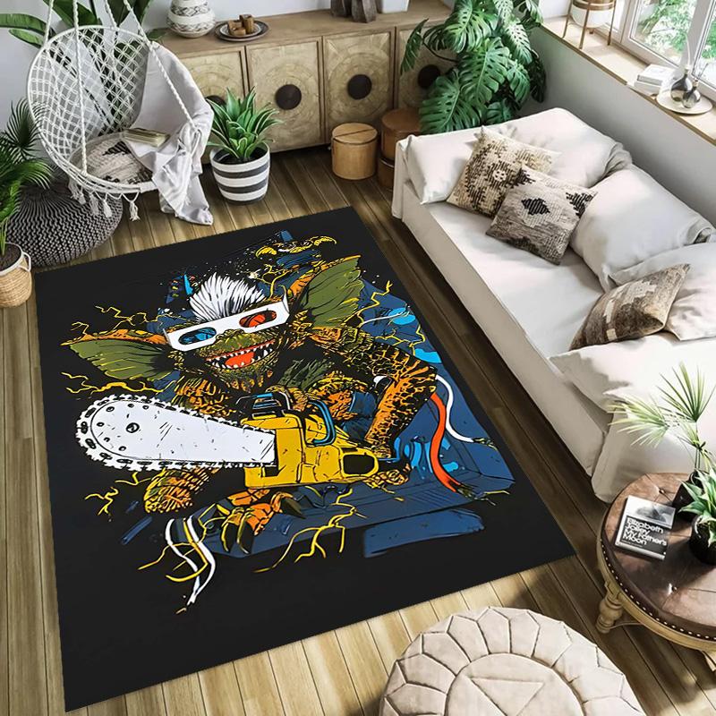 Whimsical Gremlins Adventure carpet printing floor mats Room Fashion Bathroom mat