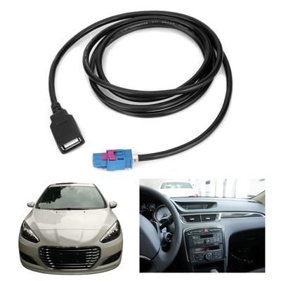 Host Control Screen USB Cable Replacement Host USB Cable for Peugeot 308 308s 408 Automotive Accessories 100cm In Length