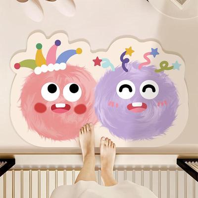 Shixun Humorous Quick-Dry Absorbent Floor Mat