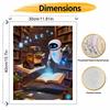 Disney Robot Library Magic Book Oil Paint Digital Painting Art Kit FillIn Painting Home Decor