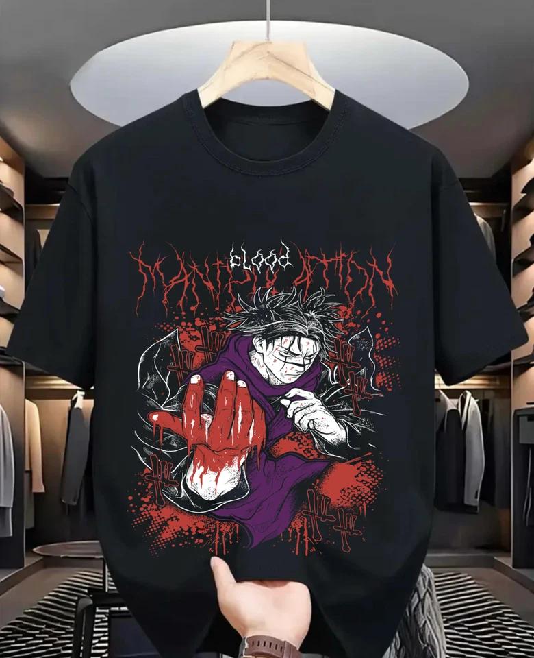 

Футболка Jojo s Bizarre Adventure Аниме Манга Графический дизайн Футболка Все размеры S