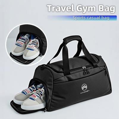 BCNR3 Car Logo Oxford Waterproof Travel Bags Large Capacity Duffle Fitness Bag Car Gym Bag For Citroen C4 C3 C1 C5 C2 Berlingo Celysee