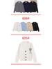 Klassischer Strick-Cardigan mit Herz-Stickerei - Unisex Lockerer Pullover