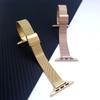 Slim Metal Stainless Steel Bracelet For Apple Watch Series 6 SE 5 Strap Band For iWatch 40mm 38mm 44mm 42mm Women Mesh Watchband