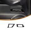 Piano Black Center Dashboard AirVent Outlet Trim Sticker For Toyota Tacoma 16-22