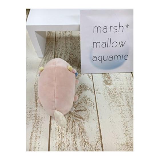 Ribuhaato mascot marshmallow aquamie axolotl (total length approx. 11cm) fluffy and chewy 58205-23