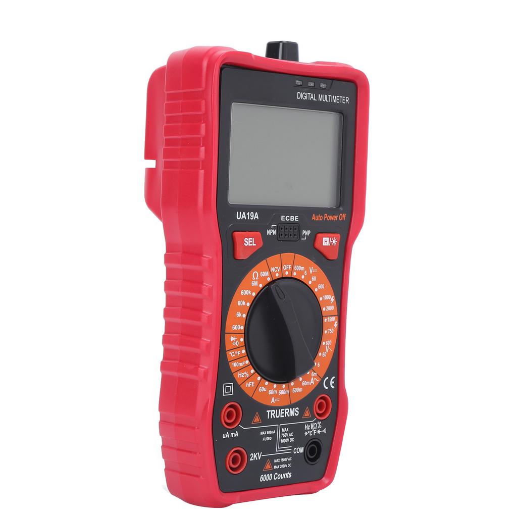 UA19A Digital Multimeter Handheld Current Voltage Resistance Capacitance Meter 20V 1000V