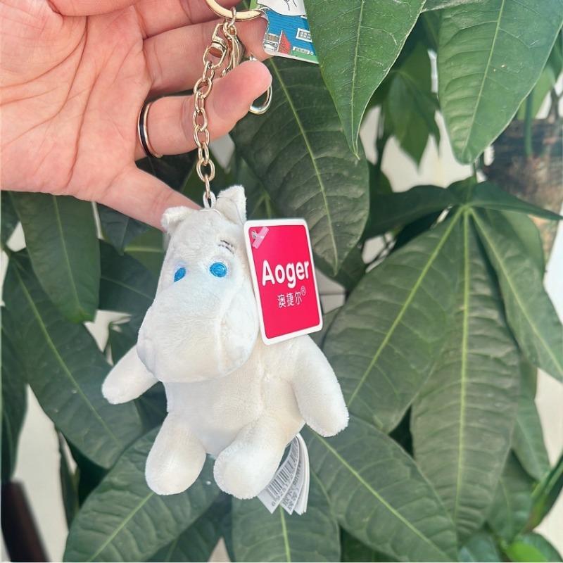 12cm Nieuw Kawaii Anime Moomins Serie Pluche Speelgoed Sleutelhanger Cartoon Karakter Creativiteit Prachtig Schattig Knuffel Speelgoed Verjaardagscadeau 12cm