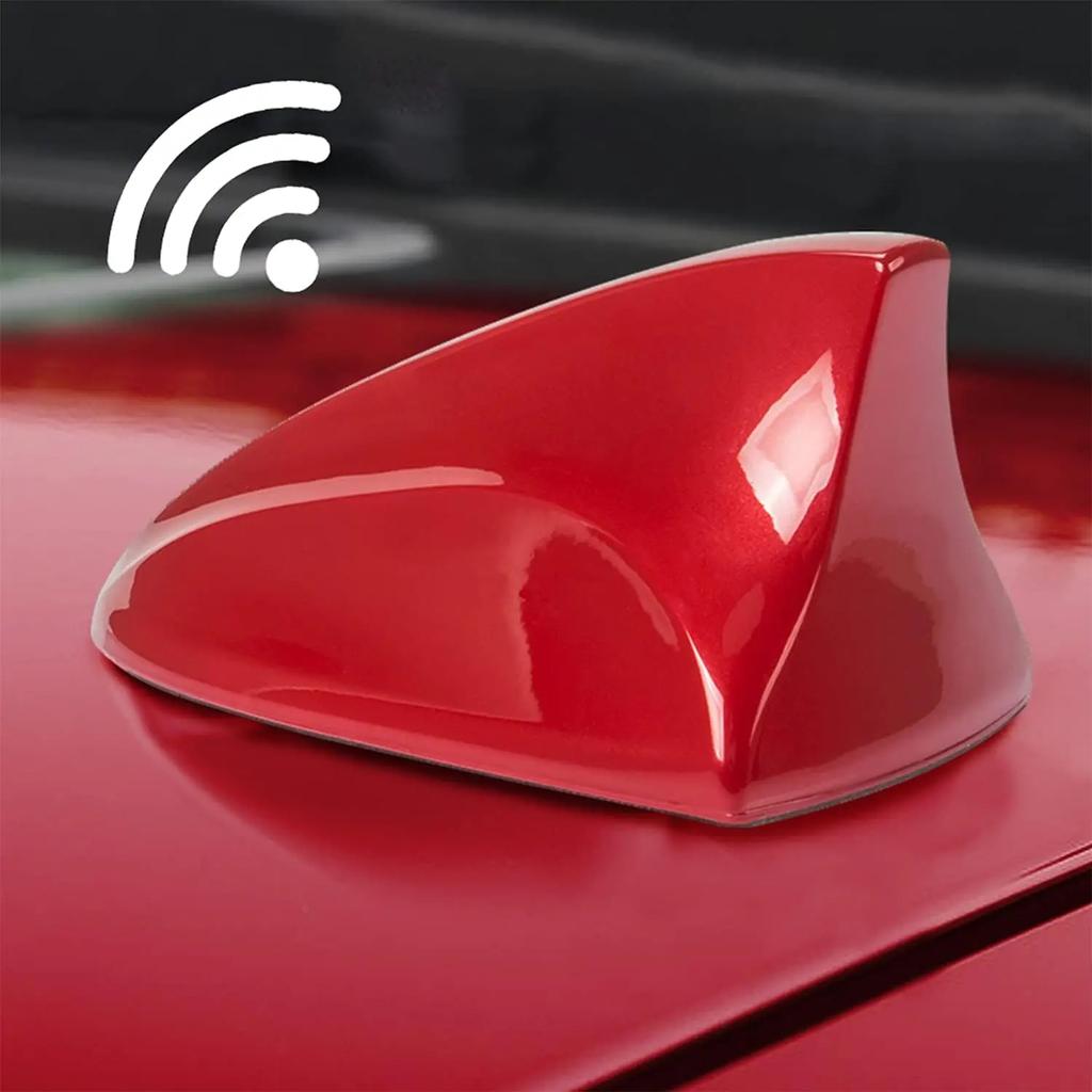 Car Auto Shark Fin Roof Aerial Base Radio Signal Antenna for Jeep Compass/Renegade 2017 2018