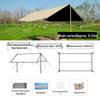 Kuzhe Outdoor Camping Sunshade & Rain Tarp