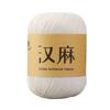 50g Sommer Neuheit Handgewebter Hanf Hohlfaden Hohlspitze Mitteldick Leinen DIY Strickmütze Sonnenhut Wollknäuel Garn