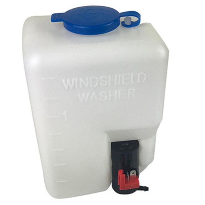 N61R-12V 1.5L Universal Motorcycle Car Wind Shield Washer Reservoir Pump Bottle Kit белый