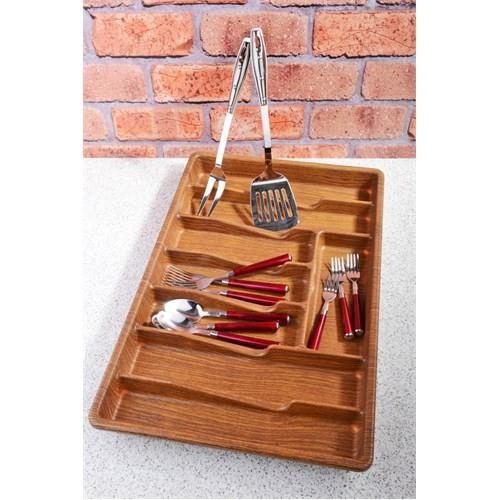 

Столовые приборы Royal Windsor с 8 секциями из пластикового ящика