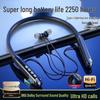Bluetooth 2025 Neckband Earphones: Wireless, High Sound Quality, Long Battery Life, Perfect for Sports.