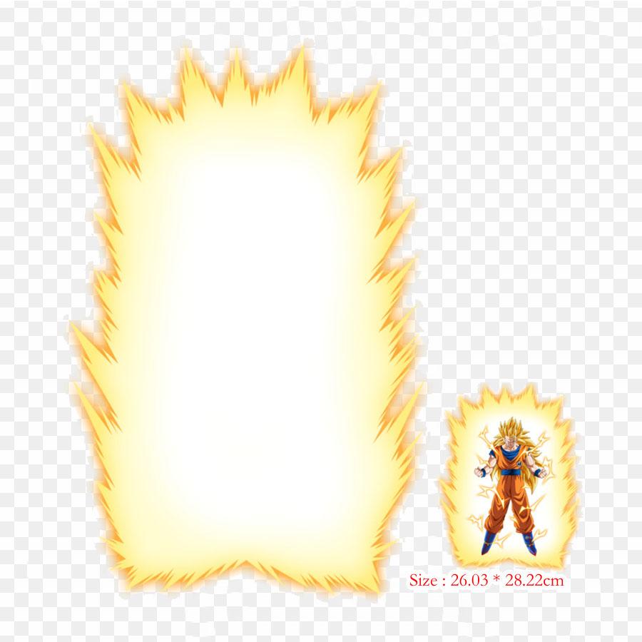 Záplaty na tašku na oblečení Nažehlovací termonálepky Kefla Super Saiyan Goku Vzor Super Saiyan Omyvatelný přenos tepla