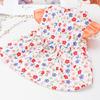 Soft Dog Princess Dress Thin Dog Flying Sleeve Skirt Decorative Pet Summer Dress  Casual Outfit